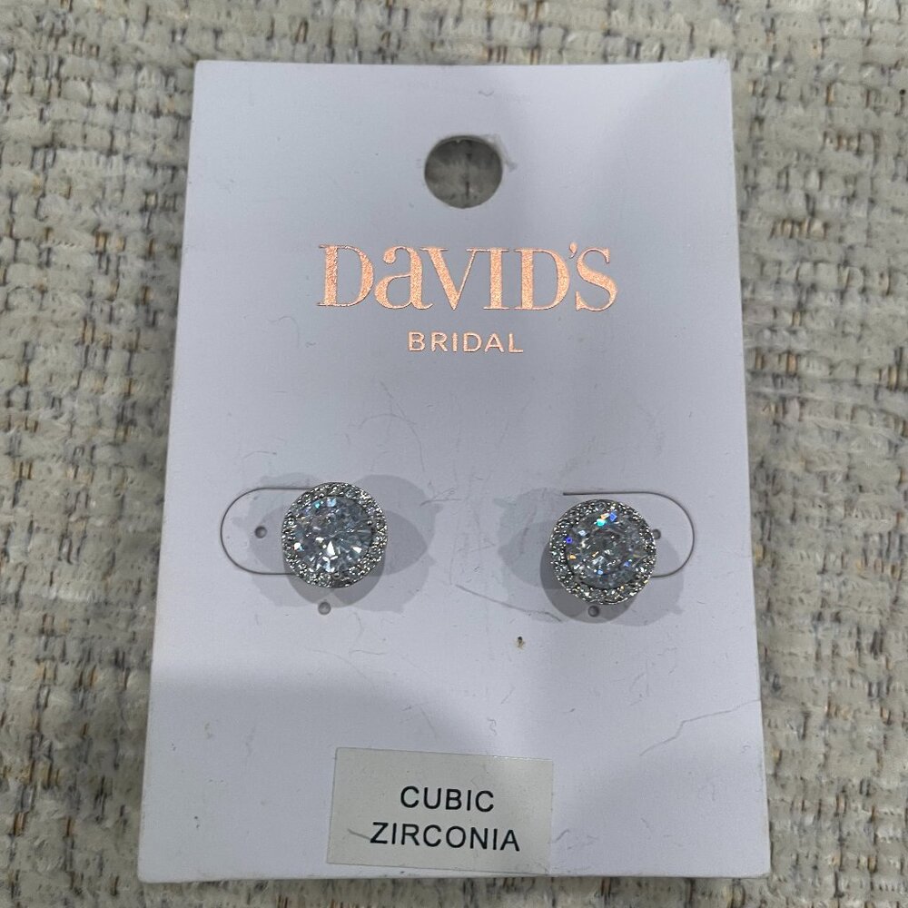 David's Bridal Earrings